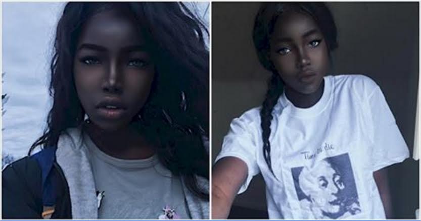 Questa modella africana viene definita la "Hannah Montana nera". E' bellissima, vero?