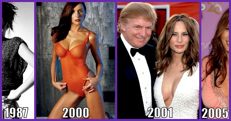 L'evoluzione di Melania Trump negli anni è incredibile! Pensare che nel 1970 era così...