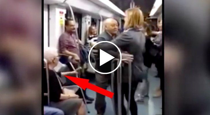 Il marito inizia a ballare con una ragazza sul treno. La reazione della moglie è esilarante!