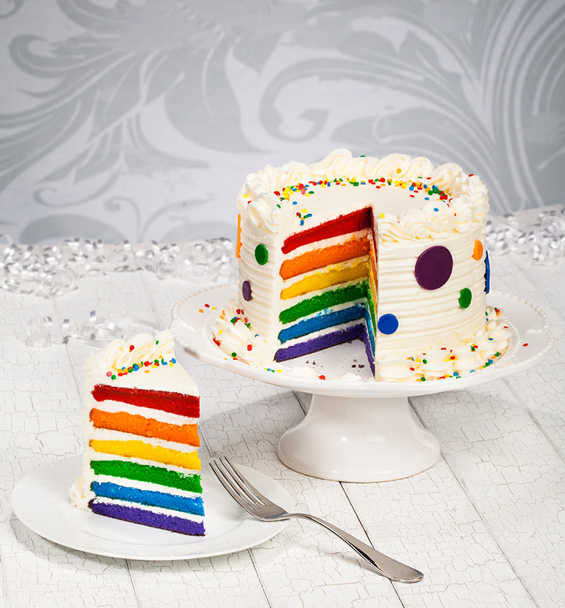 Ricetta torta arcobaleno