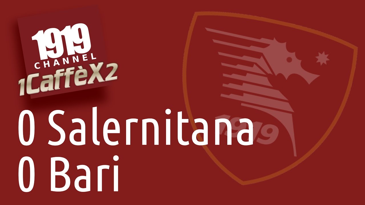 salernitana 0 - bari 0 - YouTube