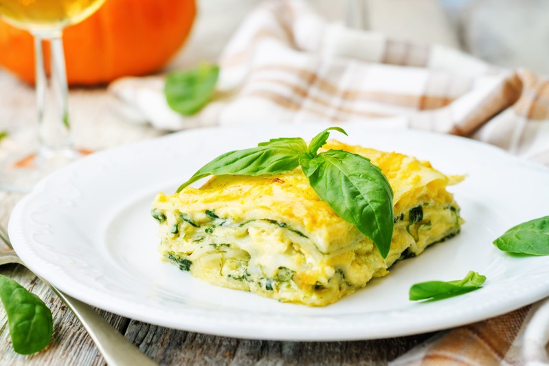 Lasagne alla zucca con spinaci e ricotta - Fidelity Cucina