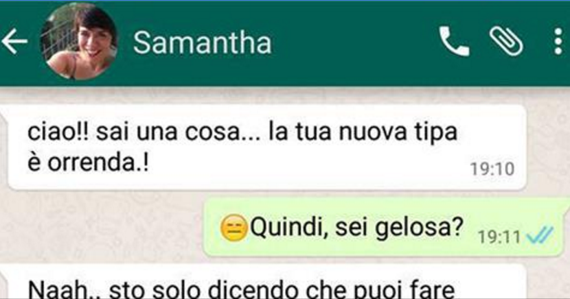 Critica il suo ex per la sua nuova fidanzata, ma la risposta di lui la umilia totalmente