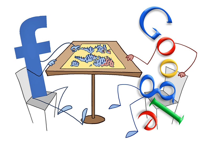 Facebook e Google, i dominatori delle news online | Wuoow