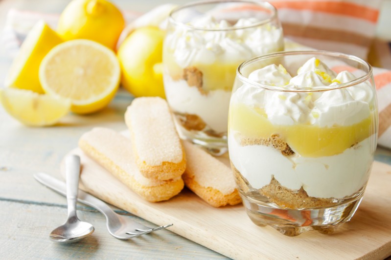 Tiramisù al limone light - Fidelity Cucina