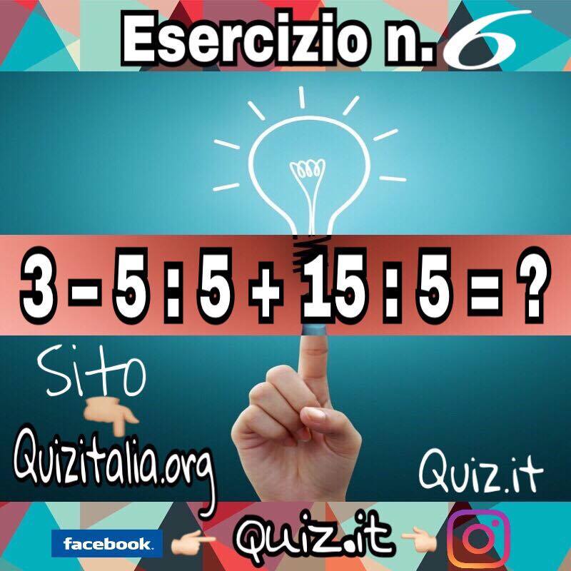 [ESERCIZIO] A CHI VA DI RISOLVERE QUESTO SEMPLICE ESERCIZIO - QUIZ ITALIA