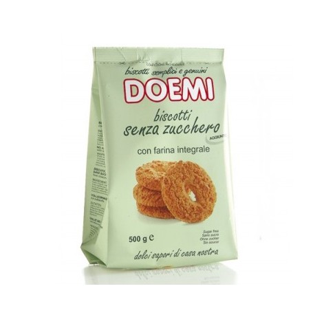 Biscotti integrali DOEMI SENZA ZUCCHERO gr.500