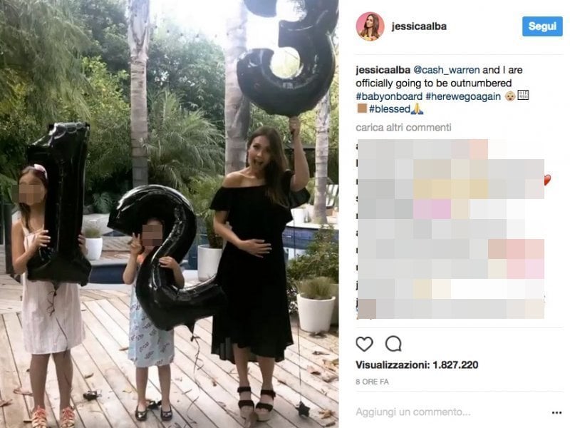 Jessica Alba incinta: l'annuncio su Instagram - Il Blog Di Marco Zuccardi