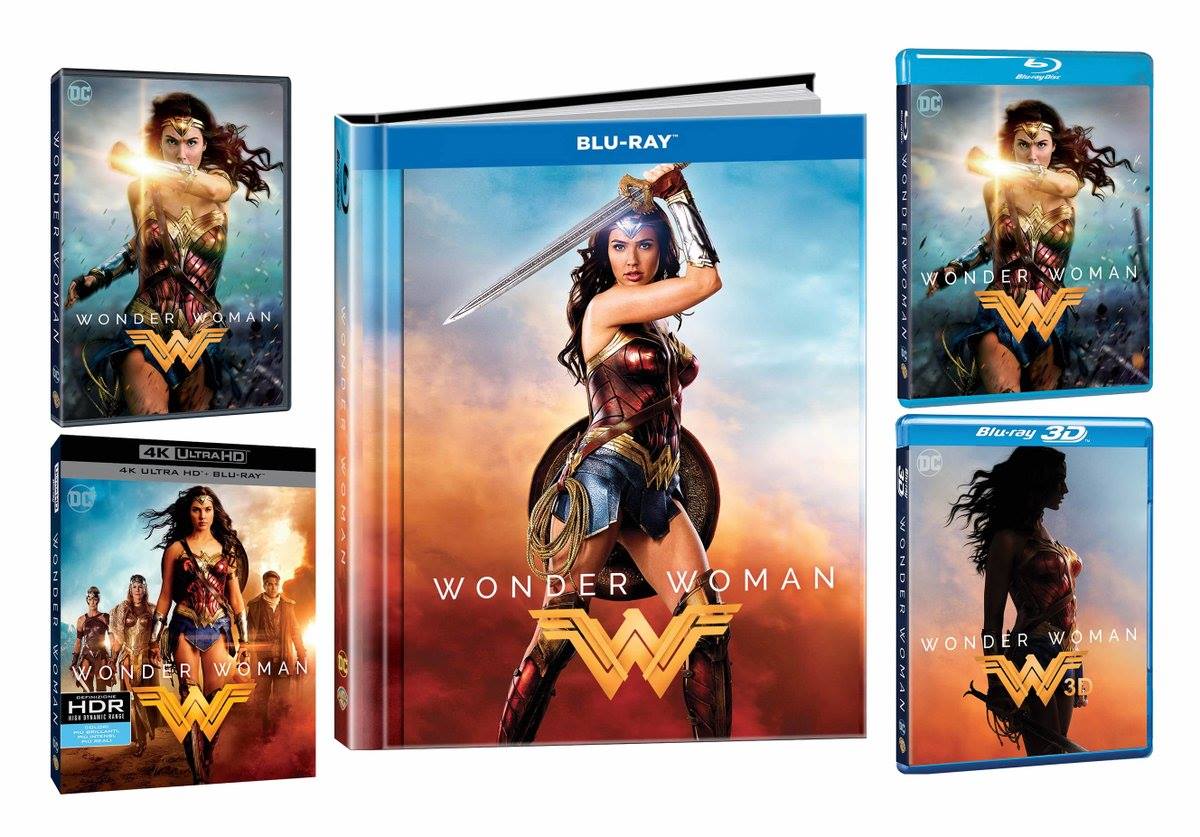 Wonder Woman Ecco L'artwork ufficiale Per Gli Home Video - Il Blog Di Marco Zuccardi