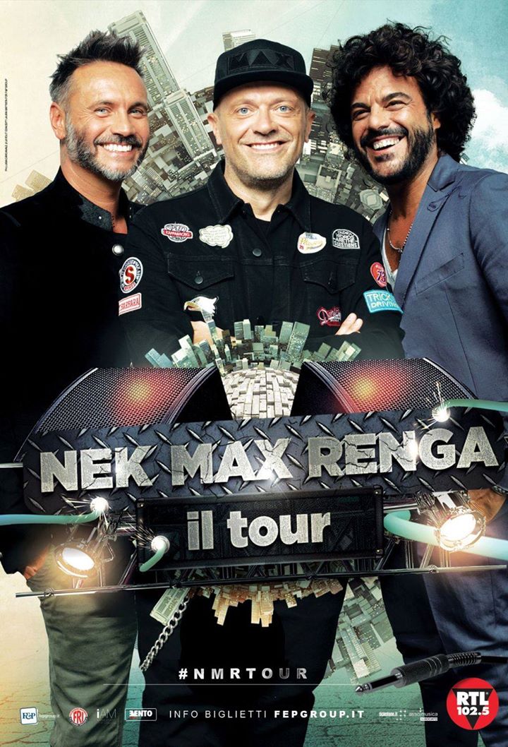 Alle 16.00 Nek , Francesco Renga e Max Pezzali saranno in diretta su RTL 102.5 - Il Blog Di Marco Zuccardi