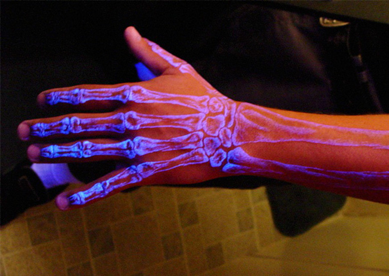 10 Tatuaggi fighissimi visibili solo al buio