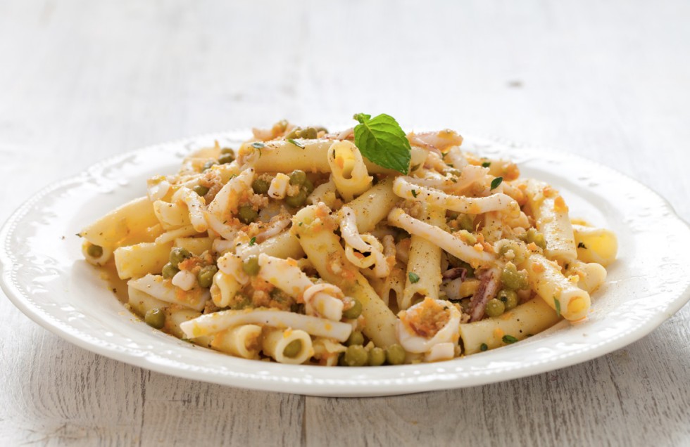 Ricetta Ziti ai calamari - Cucchiaio d'Argento