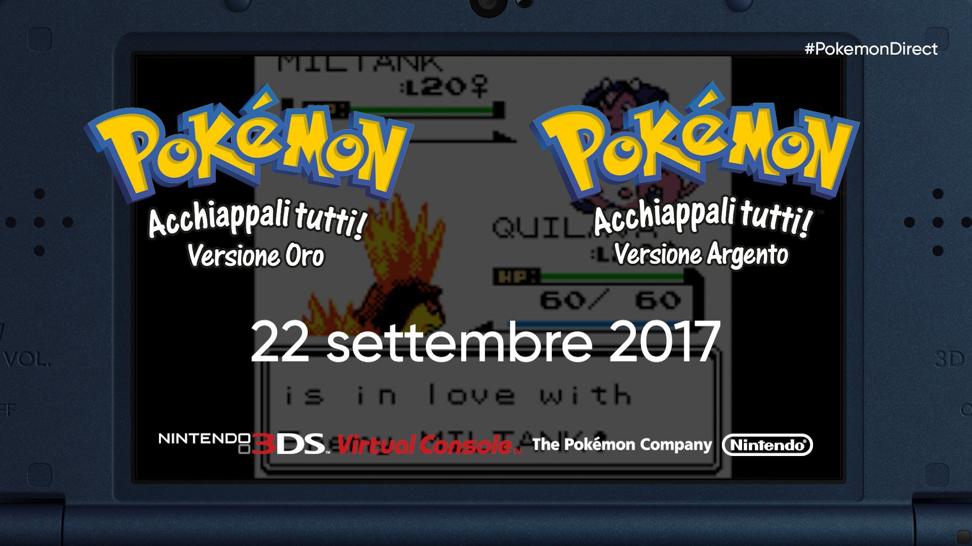 Pokémon Versione Oro e Pokémon Versione Argento - Trailer di lancio (Nintendo 3DS) - Il Blog Di Marco Zuccardi