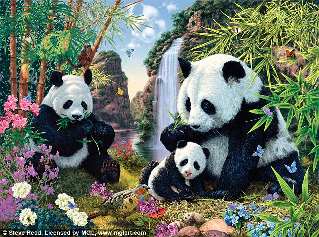 Quanti panda vedi in quest'immagine?