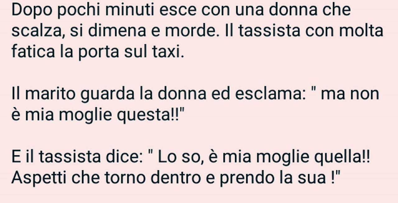 " Ma non è mia moglie questa donna!! " [Barzelletta]