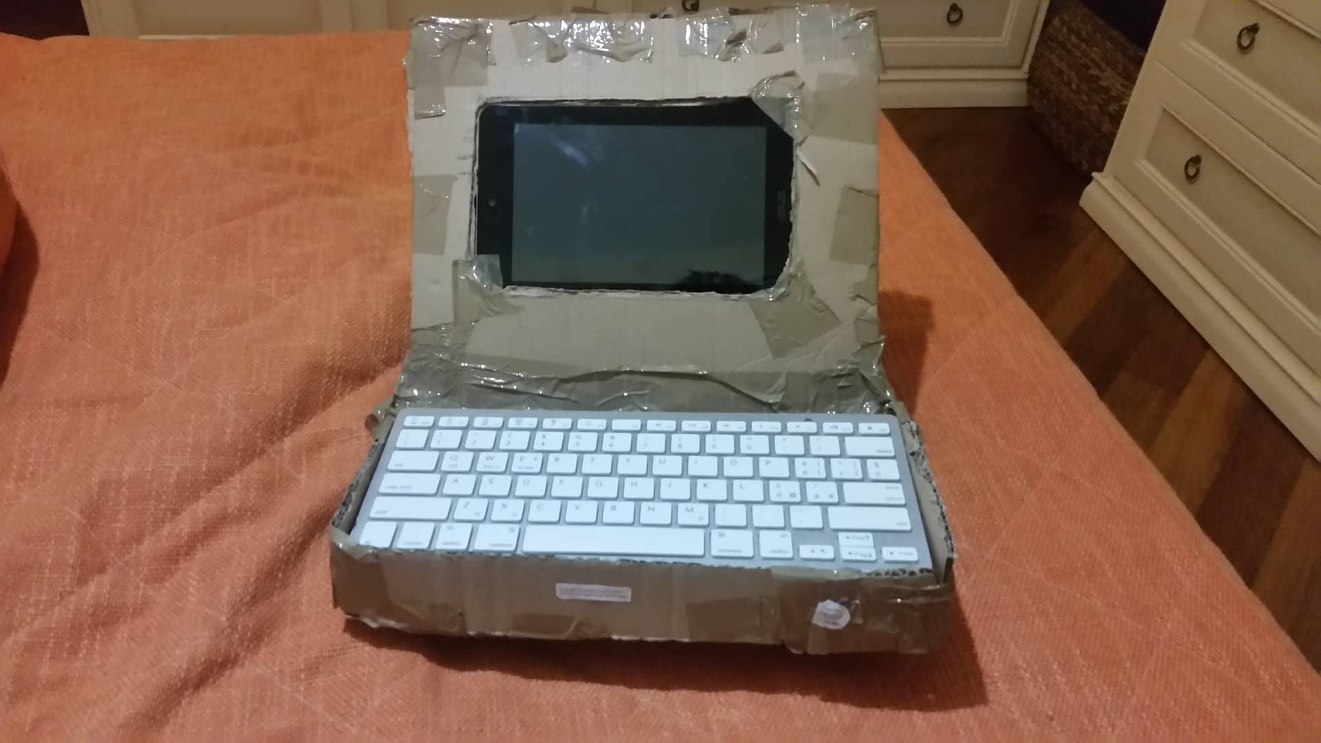 Homemade Pc Laptop Out Of Cardboard - Il Blog Di Marco Zuccardi