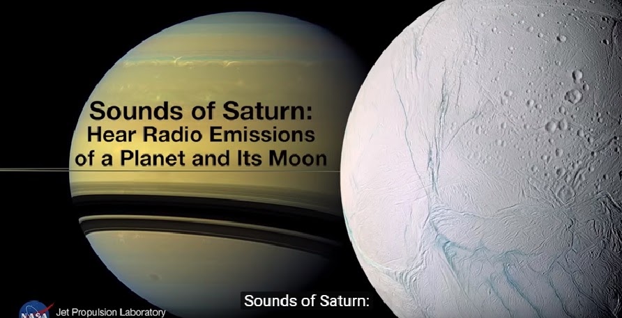 Il dialogo tra Saturno e la sua luna Encelado - AUDIO E VIDEO