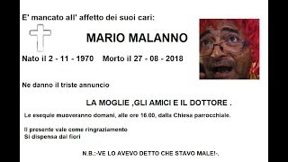 ADDIO MIO CARO MARIO....