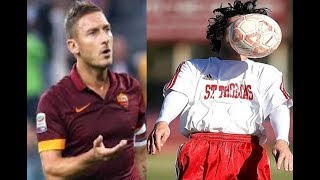 TOTTI E I CALCIATORI NANI