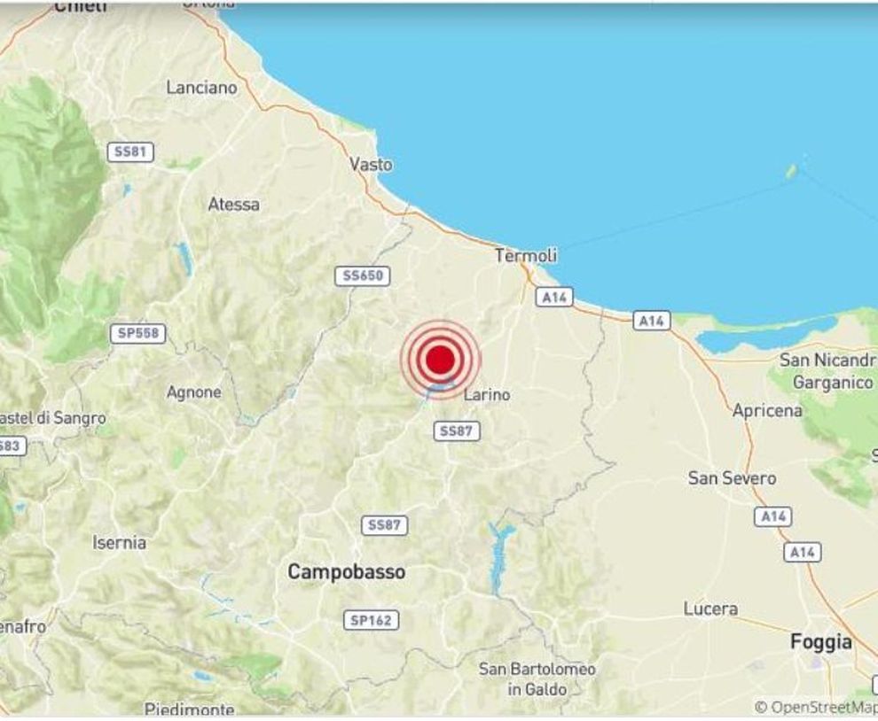 Terremoto di 4.7 in Molise, panico dalla Puglia a Napoli. «Per ora nessun danno»