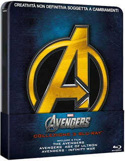 Avengers Trilogia Steelbook (Limited Edition) (3 Blu Ray) A Soli 33,16 Euro - marcozuccardi.it