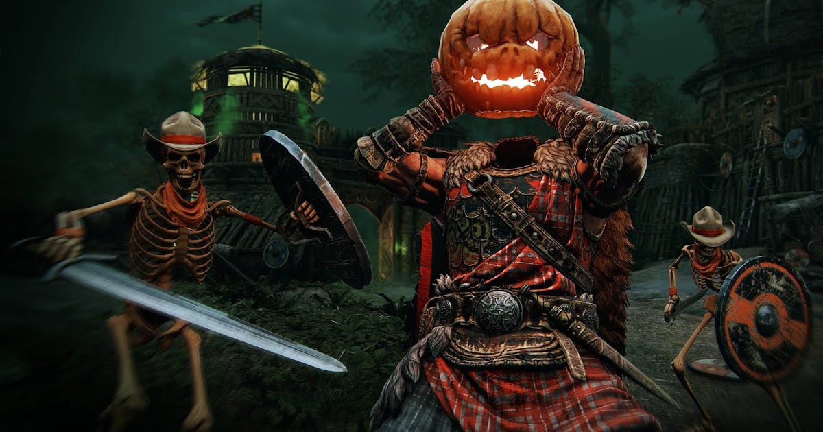 For Honor: torna l'evento di Halloween con scheletri e Smashing Pumpkin Heads - marcozuccardi.it