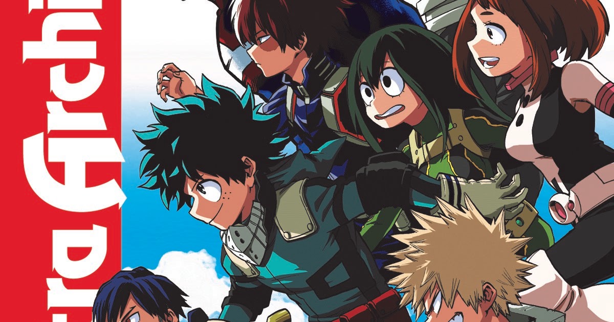 Tuttocartoni: MY HERO ACADEMIA OFFICIAL CHARACTER BOOK ULTRA ARCHIVE: “LA” GUIDA!