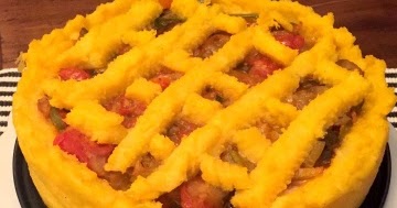 Crostata di polenta.