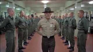 Full Metal Jacket - Sergente Hartman - Buon Compleanno Gesù Cristo