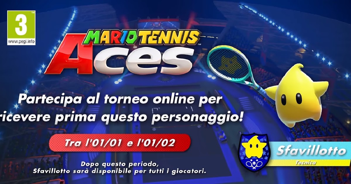 Mario Tennis Aces - Sfavillotto (Nintendo Switch) - marcozuccardi.it