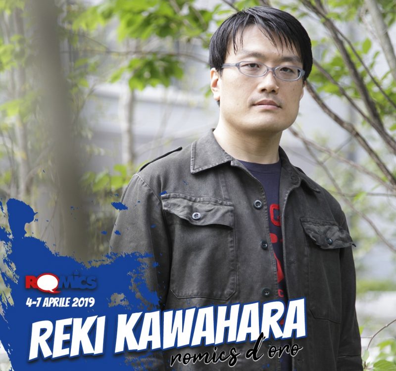 Reki Kawahara sarà uno dei Romics d’Oro della XXV° edizione di Romics - Quotidianpost