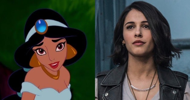 Ecco come apparirà la star di 'Aladdin' Naomi Scott nell'abito rosso iconico della Principessa Jasmine - marcozuccardi.it