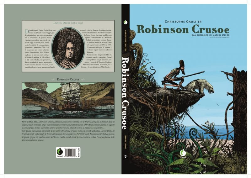 Tunué | Le novità: "Robinson Crusoe" e "Myrna e il tocco della morte" - Quotidianpost