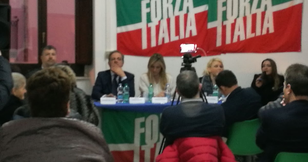 Comizio Forza Italia Con Giuseppe Moles E Barbara Matera - Genzano Di Lucania 10/03 /19 ( FotoGallery )  - marcozuccardi.it