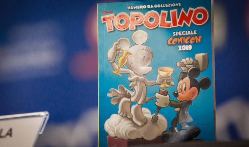 Topolino Canova nella storia speciale al Mann dedicata al Comicon - Quotidianpost