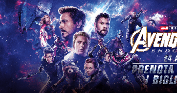 Tuttocartoni: AVENGERS: ENDGAME - SONO APERTE LE PREVENDITE DEI BIGLIETTI DEL NUOVO FILM MARVEL STUDIOS