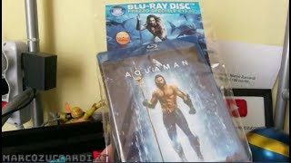 Aquaman Blu -  Ray Unboxing ITA