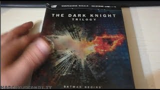 The Dark Knight Trilogy :  Confezione Regalo Edizione Limitata DVD Unboxing ITA