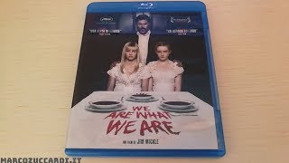 We Are What We Are Blu-Ray Unboxing ITA