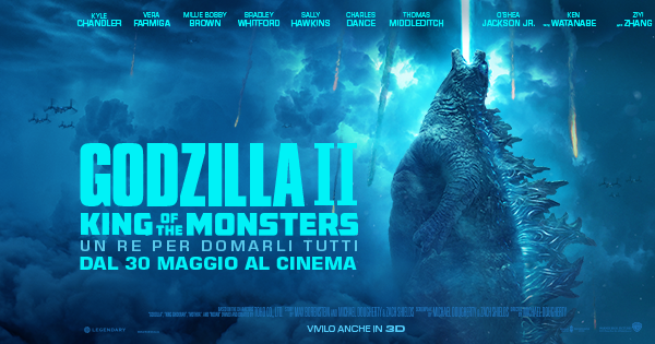 Tuttocartoni: GODZILLA II: KING OF THE MONSTERS – Trailer Ufficiale Italiano