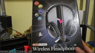 Wirless Headphone Unboxing ITA