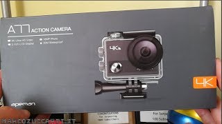 Apeman A77 Action Camera 4K Unboxing ITA