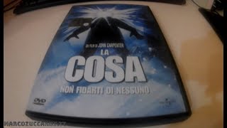 La Cosa Dvd Unboxing ITA