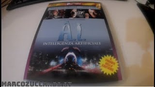 A. I.  Intelligenza Artificiale DVD Unboxing ITA