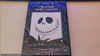 Nightmare Before Christmas Edizione Da Collezione DVD Unboxing