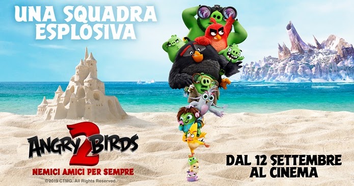 Tuttocartoni: Angry Birds 2 Il Film  dal 12 settembre al cinema