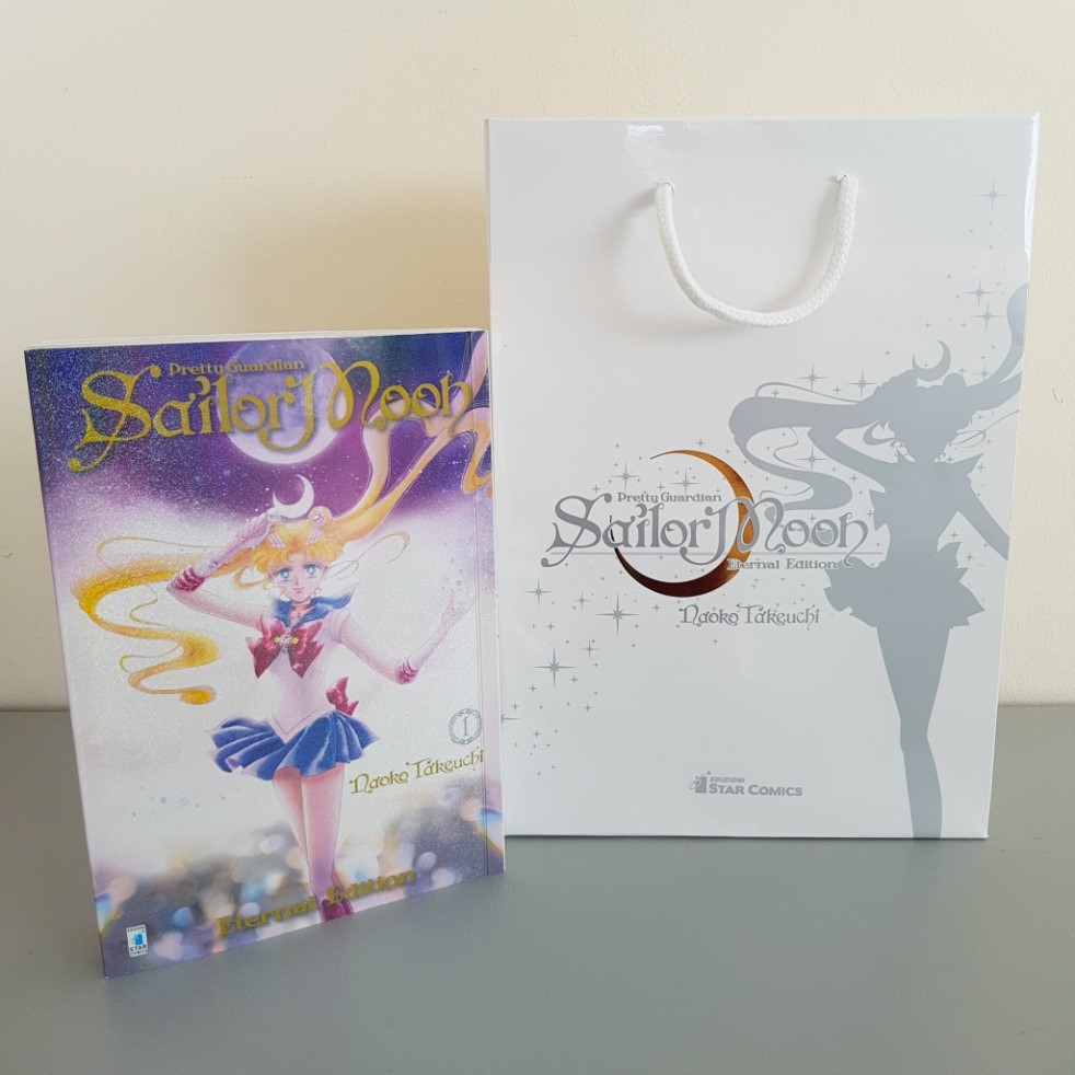 PRETTY GUARDIAN SAILOR MOON ETERNAL EDITION: LA MINI MOSTRA E LA SPECIALE SHOPPER IN PIAZZA STAR COMICS PER CELEBRARE L’EDIZIONE ETERNAL - Satyrnet.it