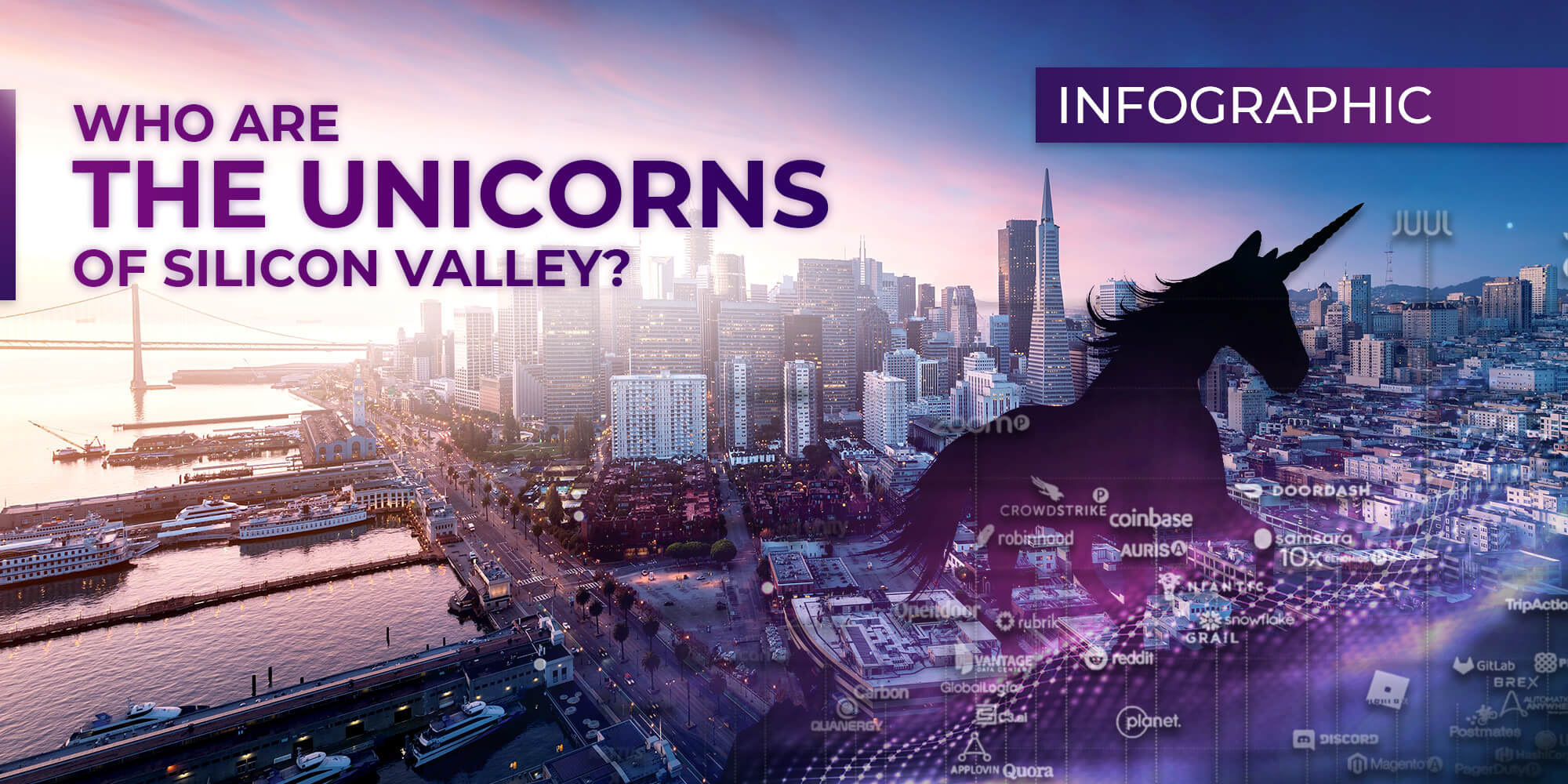 Infographic: Who are the Unicorns of Silicon Valley?