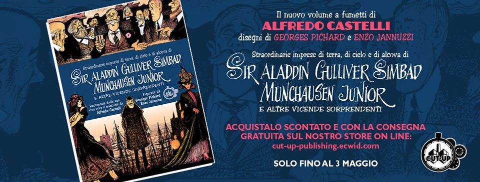 Cut-Up Publishing presenta la nuova graphic novel di Alfredo Castelli - Satyrnet.it