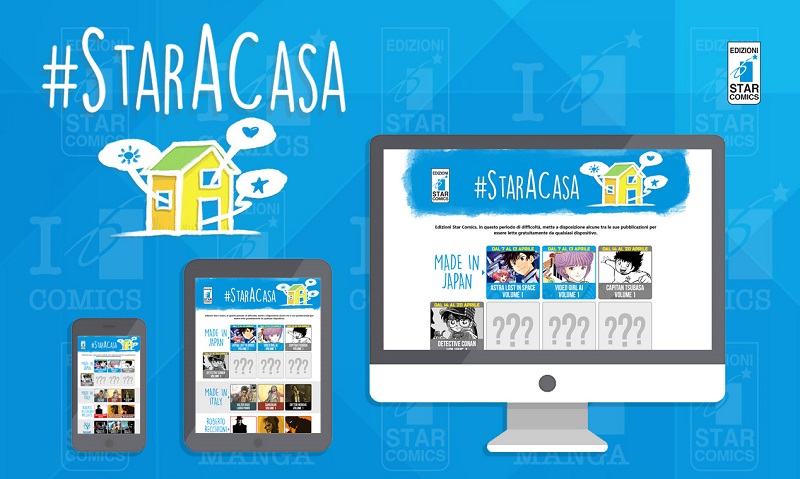 Star A Casa con i manga e fumetti Star Comics da scoprire gratis online - Quotidianpost